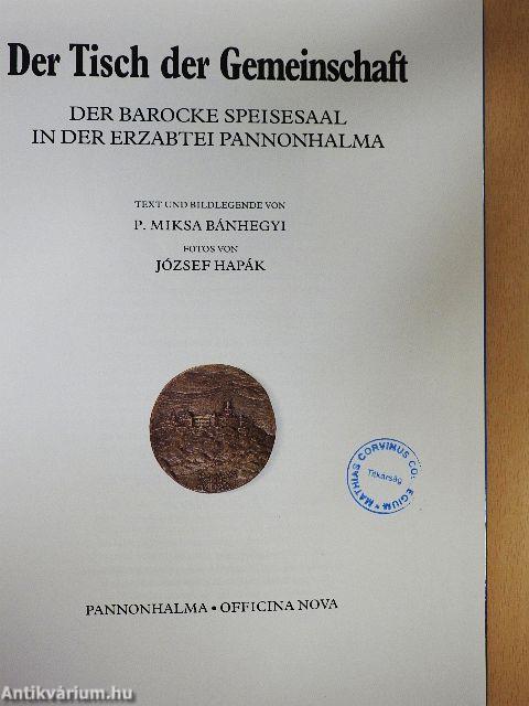 Der Tisch der Gemeinschaft