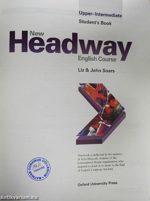 New Headway English Course - Upper-Intermediate - Student's Book/Workbook with key