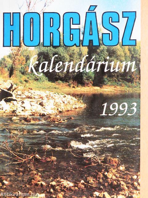 Horgász kalendárium 1993