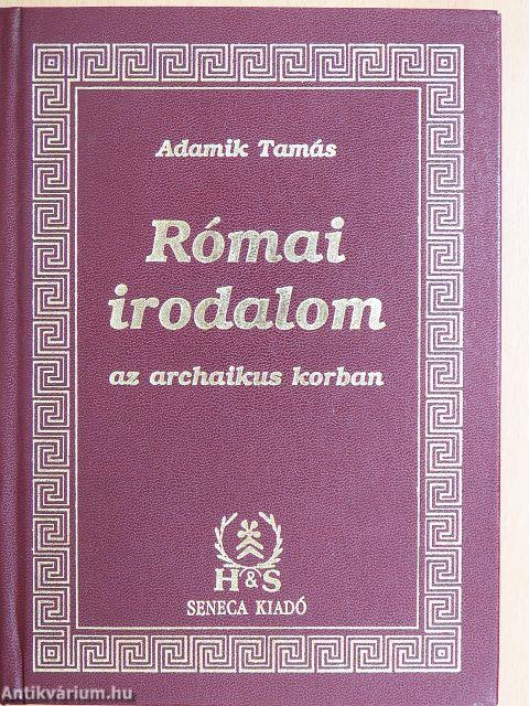 Római irodalom az archaikus korban