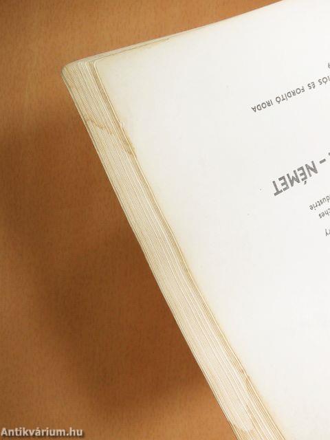 Magyar-Angol-Német Gumiipari Szakszótár