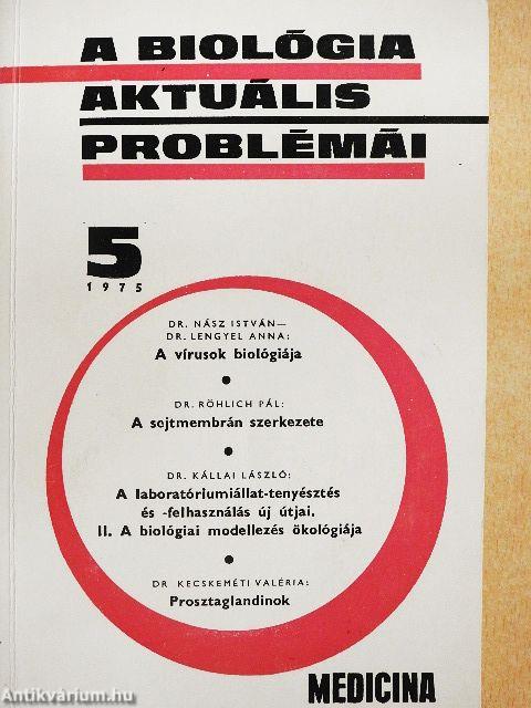 A biológia aktuális problémái 5.