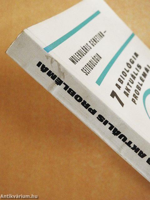 A biológia aktuális problémái 7.
