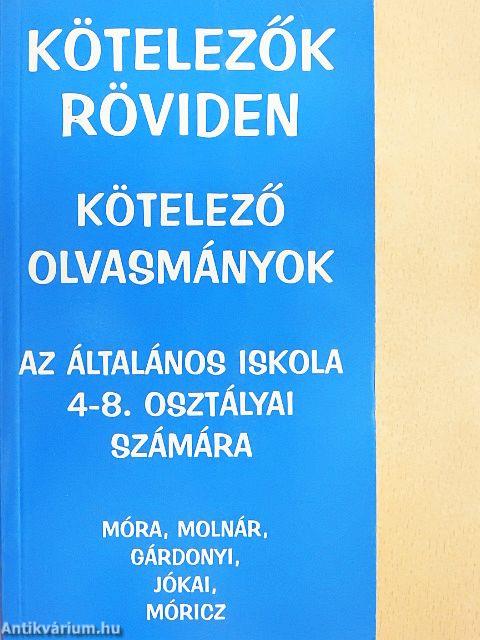 Kötelező olvasmányok