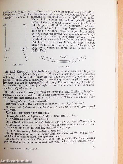 Fejtörő játékok - játékos fejtörők
