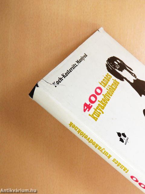 400 tanács kutyakedvelőknek