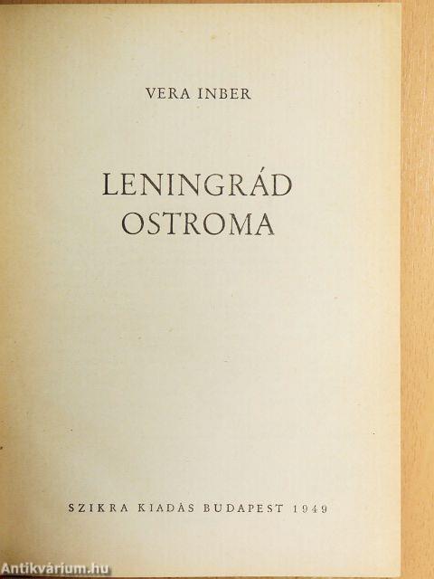 Leningrád ostroma