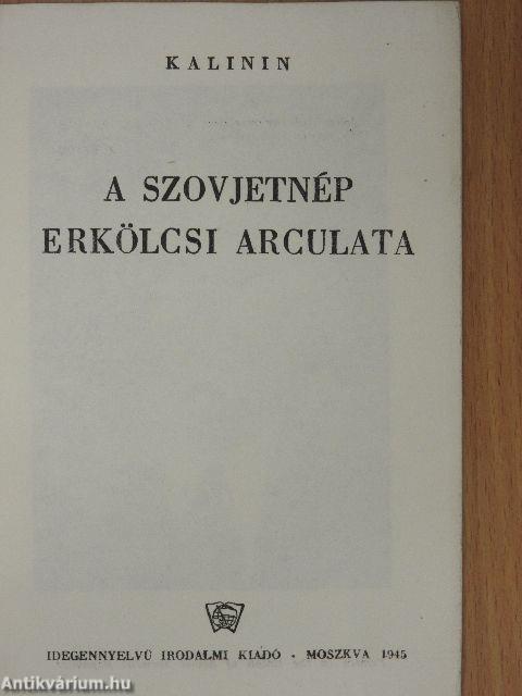 A szovjetnép erkölcsi arculata