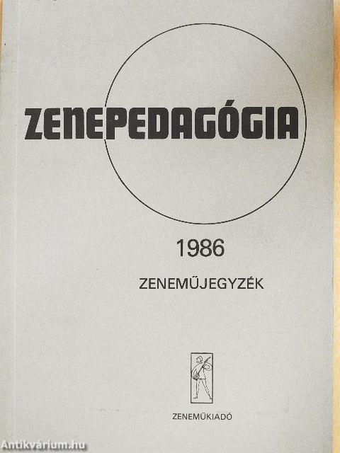 Zenepedagógia 1986.