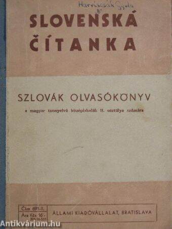 Szlovák olvasókönyv