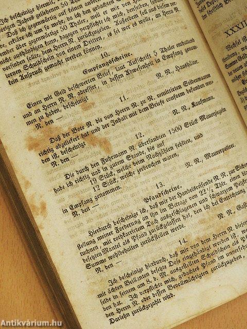 Neuer praktischer Universal-Briefsteller für das geschaftliche und gesellige Leben (gótbetűs)