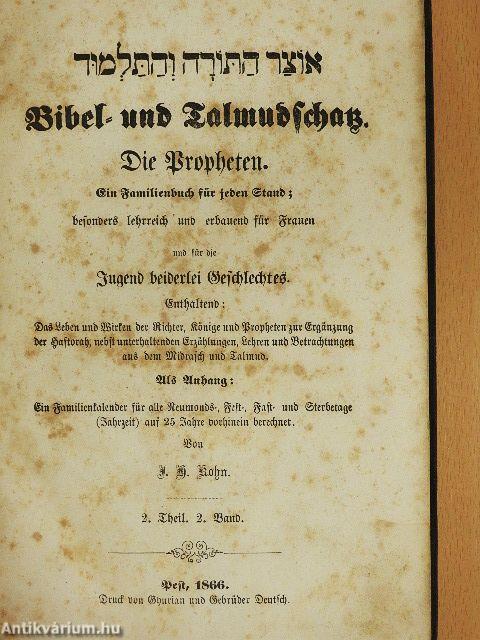 Bibel- und Talmudschatz II/2. (gótbetűs)