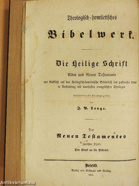 Der Brief an die Hebräer (gótbetűs)