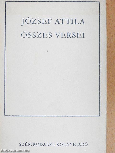 József Attila összes versei