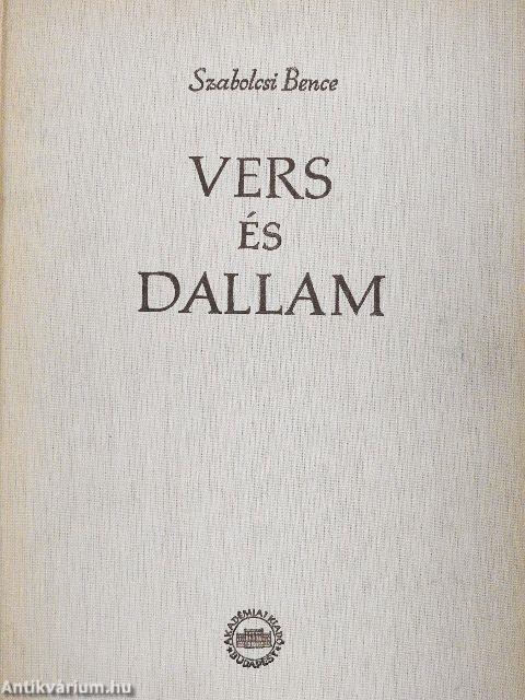 Vers és dallam