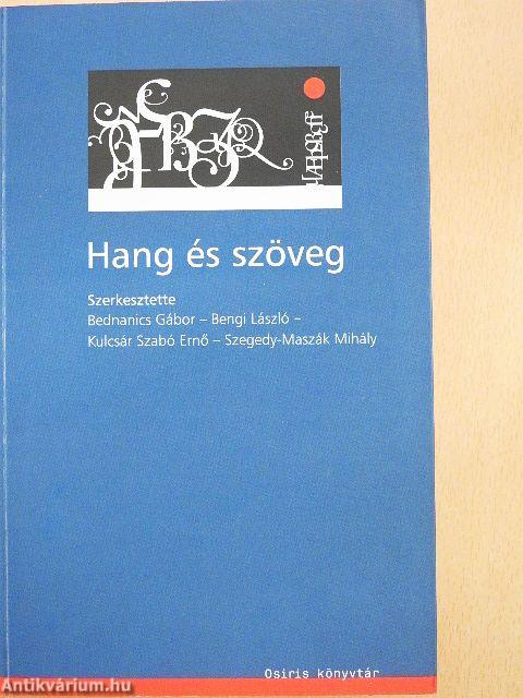 Hang és szöveg