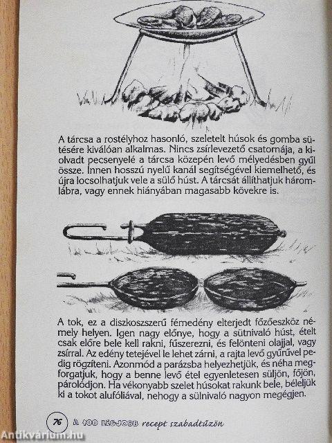 A 100 legjobb recept szabadtűzön