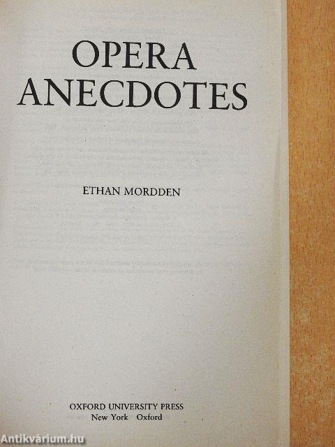 Opera Anecdotes