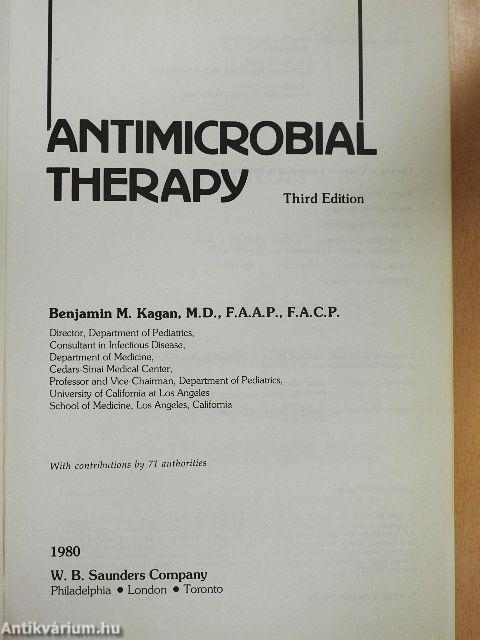 Antimicrobial Therapy