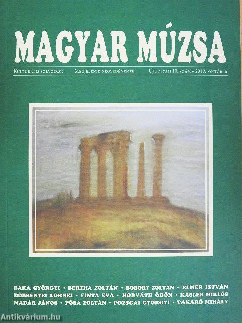 Magyar múzsa 2019. október