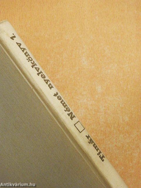 Német nyelvkönyv 1.