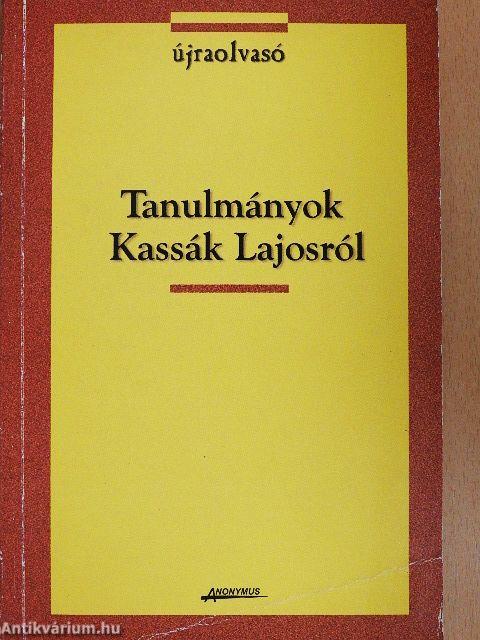 Tanulmányok Kassák Lajosról
