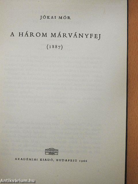 A három márványfej