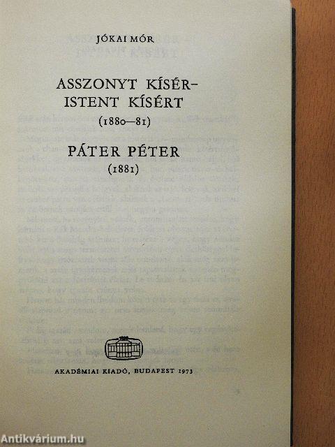 Asszonyt kísér - Istent kísért/Páter Péter