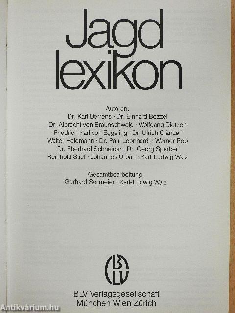 Jagd Lexikon