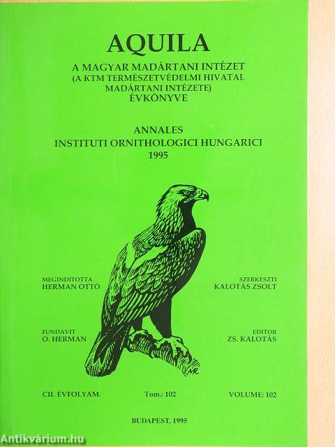 Aquila - A Magyar Madártani Intézet évkönyve 1995