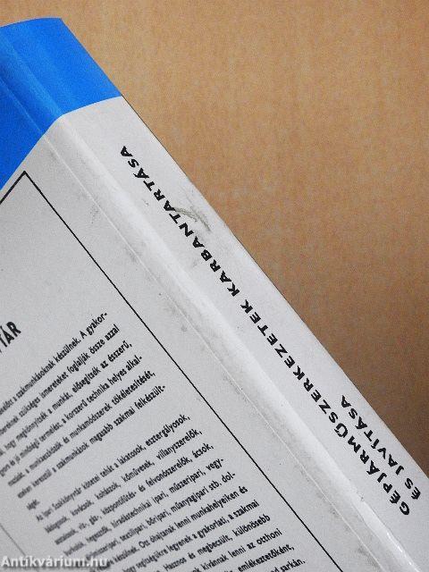 Gépjárműszerkezetek karbantartása és javítása