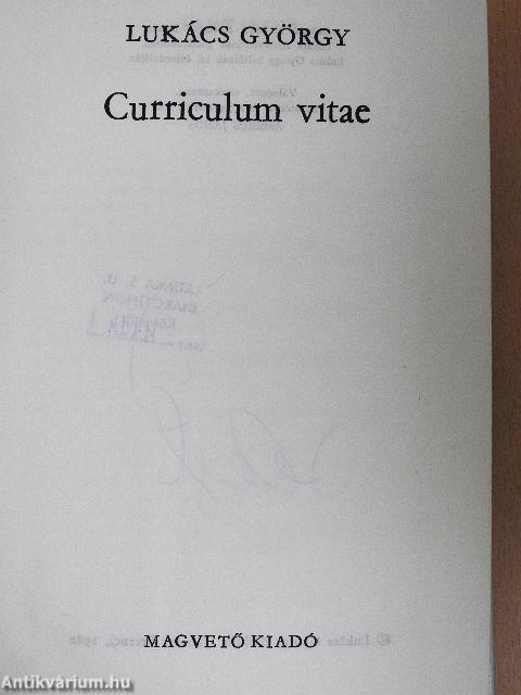 Curriculum vitae