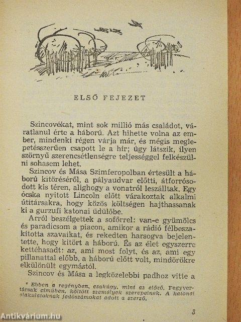 Élők és holtak I-III.