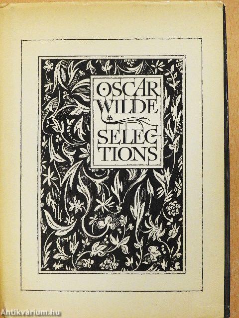 Selections from Oscar Wilde II
