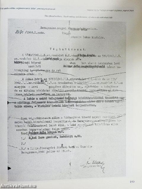 Berehovo-Beregszász zsidósága képekben