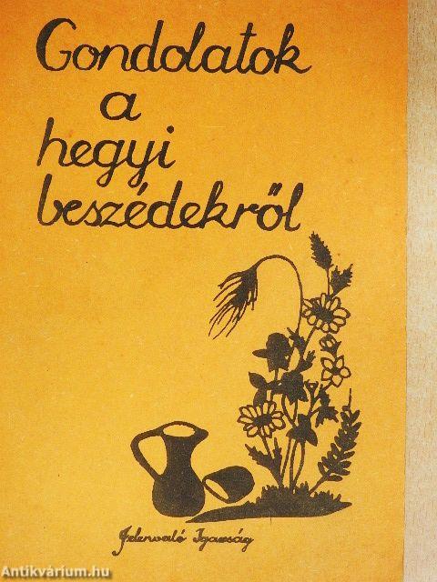 Gondolatok a Hegyibeszédekről