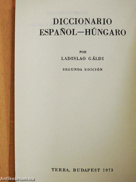 Spanyol-magyar szótár