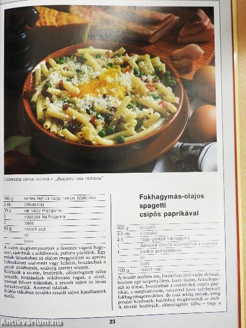 99 pizza és tészta 33 színes ételfotóval