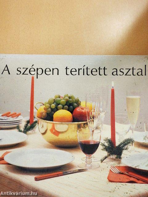A szépen terített asztal