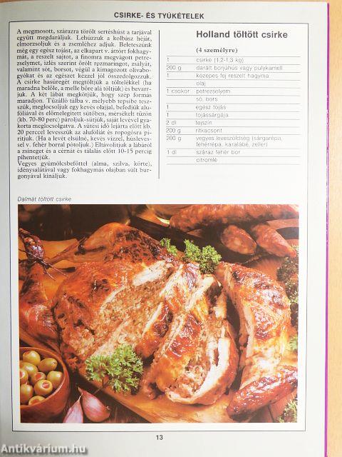 99 szárnyasétel 33 színes ételfotóval