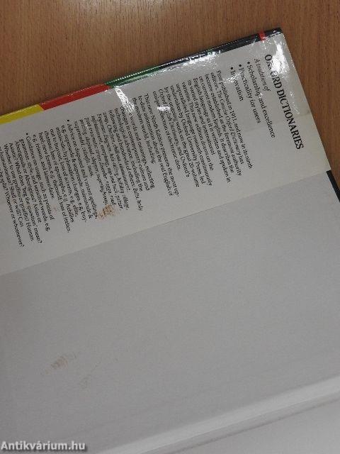 The Concise Oxford Dictionary of Current English