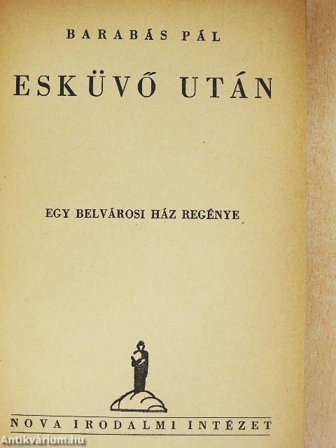 Esküvő után