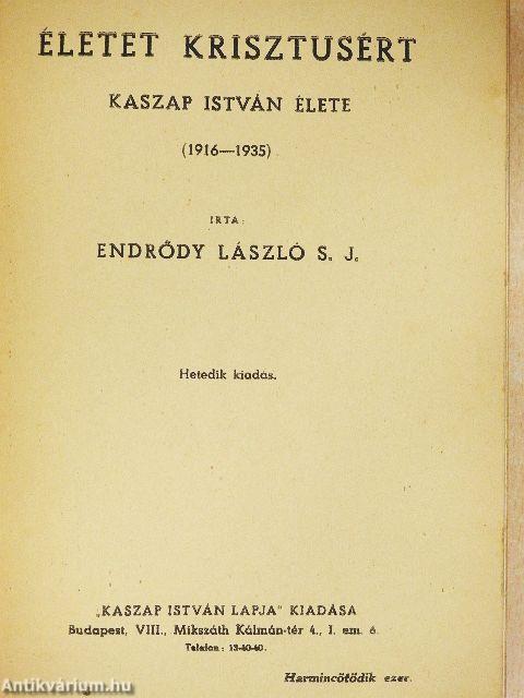 Életet Krisztusért