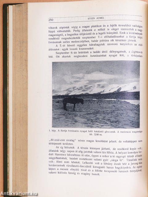 Természettudományi Közlöny 1914. január-december/Pótfüzetek a Természettudományi Közlönyhöz 1914. január-december