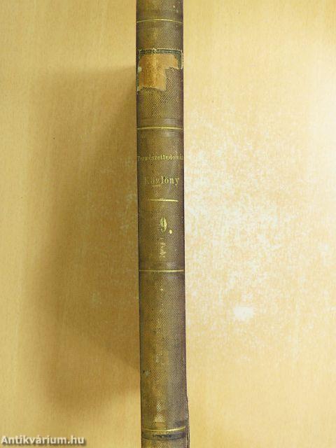 Természettudományi Közlöny 1877. január-december