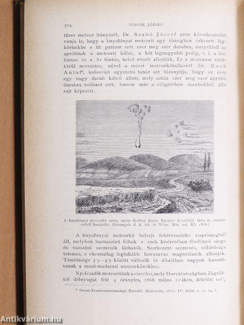 Természettudományi Közlöny 1882. (nem teljes évfolyam)