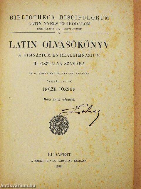 Latin olvasókönyv