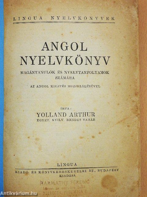 Angol nyelvkönyv