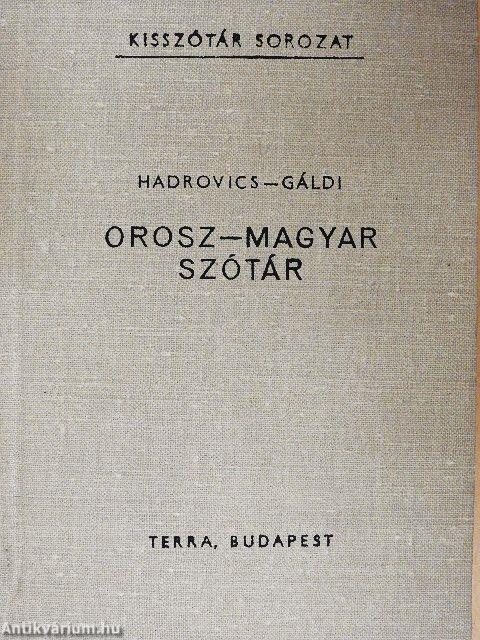 Orosz-magyar szótár 
