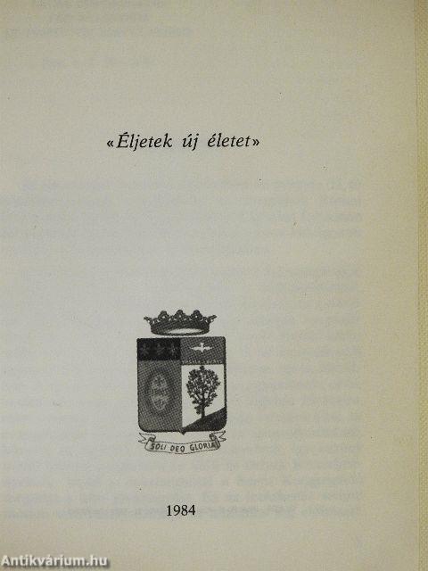 «Éljetek új életet»/Szabályzat